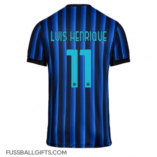Inter Milan Luis Henrique #11 Fußballbekleidung Heimtrikot 2025-26 Kurzarm